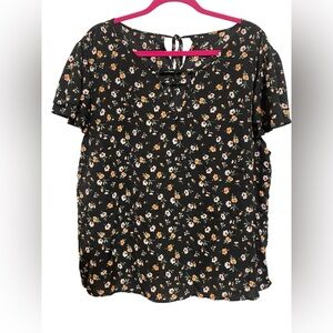 SHEIN Black Blouse Size 3X